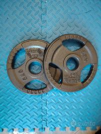 Coppia dischi olimpici in ferro 5kg