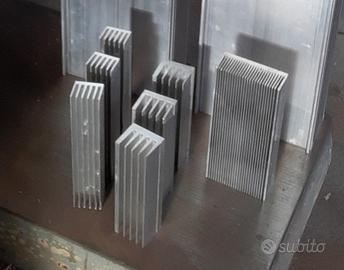 dissipatori in alluminio