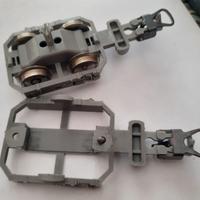 lotto carrelli modellismo ferroviario h0 