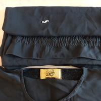Abaya "tradizionale' nero TG XS