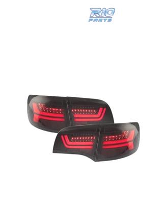 FANALI AUDI A6 4F 04-11 AVANT LED DINAMICI NERO AF
