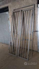Porta in ferro pesante