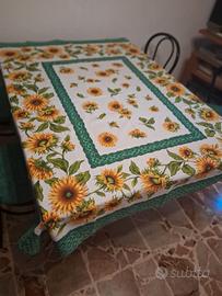Tovaglia Cotone rettangolare disegni Girasoli
