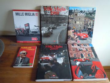 Mille Miglia 1989 94 95 05 +Ferrari+Catalogo 6 vol