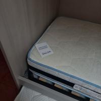 Letto a castello 3 posti con materassi