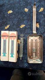 bollitore vintage per siringhe 