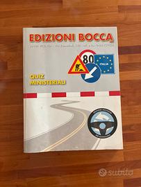 Libro Quiz Ministeriali Patente –Bocca