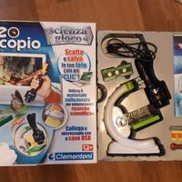 VIDEO MICROSCOPIO USB 200x-  CLEMENTONI 