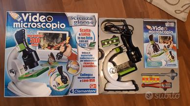VIDEO MICROSCOPIO USB 200x-  CLEMENTONI 