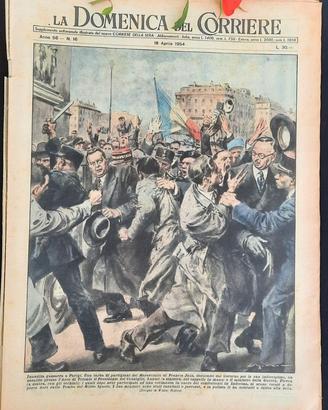 Domenica del Corriere 1954 18 aprile Toscanini