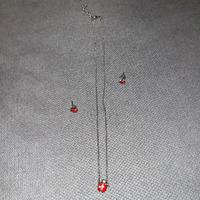 set collana e orecchini