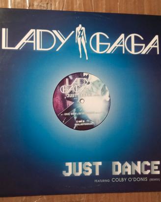 Lady Gaga Just Dance Remix Vinile 12 Promo