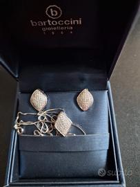 Collana e orecchini argento 