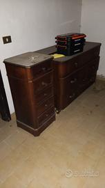 CASSETTONE LEGNO VINTAGE 3 cassetti