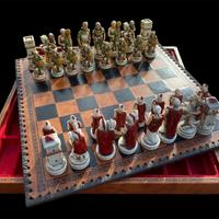 Scacchi Nigri Hand Carved Made In Italy Scacchiera