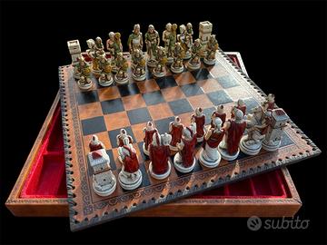 Scacchi Nigri Hand Carved Made In Italy Scacchiera