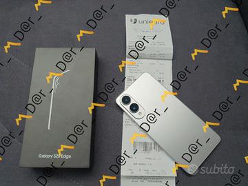 Samsung S25 Edge Silver Unieuro Luglio scontrino 