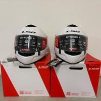 Coppia di caschi modulari LS2 NUOVI, taglia M e S