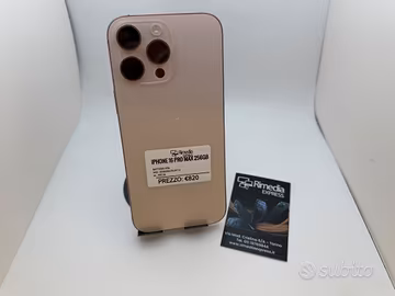 iPhone 16 Pro Max 256GB desert usato garanzia 