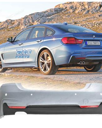 PARAURTI POSTERIORE BMW F36 LOOK M PDC