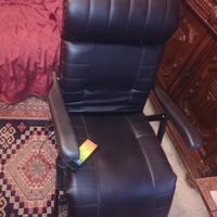 Poltrona massaggiante, pieghevole.