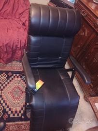 Poltrona massaggiante, pieghevole.