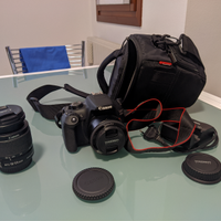 Fotocamera Reflex Canon EOS 1200d + Yongnuo 50mm