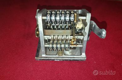 husler-tel numeratore meccanico datario vintage