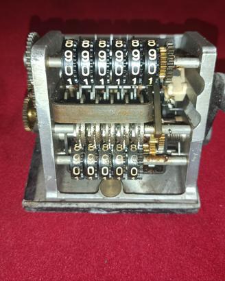husler-tel numeratore meccanico datario vintage