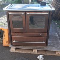 stufa a legna compresa consegna cucina economica 