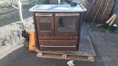 stufa a legna compresa consegna cucina economica 