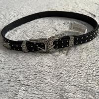 Cinta nera doppia fibbia