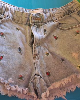 zara pantaloncino ragazza