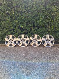 4 COPRICERCHI DA 16 POLLICI ORIGINALI VOLKSWAGEN