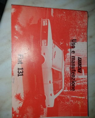 Libretto uso e manutenzione Fiat 131