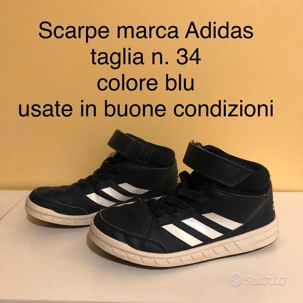 Scarpe adidas blu n. 34 usate poco Tutto per i bambini In