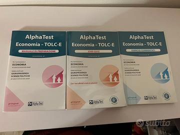 Alpha Test Economia TOLC-E. Kit di preparazione