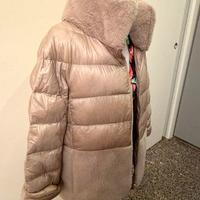 Giacca con pelliccia vera herno