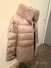 Giacca con pelliccia vera herno