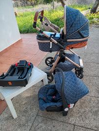trio 3 in 1 con base isofix 