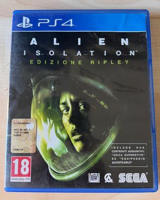 Alien Isolation edizione ripley PS4