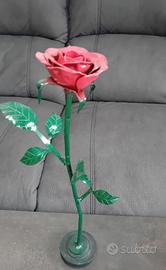 rosa in ferro battuto