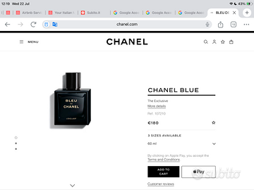 Bleu de Chanel perfum