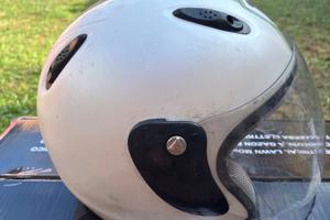 Casco moto Jet Demi-Jet "500 World Race" - Bianco