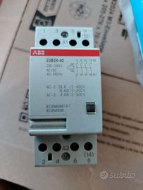 Contattore modulare ABB ESB 24-40 – 24A, 230VAC/DC