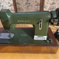 Macchina da cucire Borletti vintage, originale