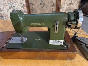 Macchina da cucire Borletti vintage, originale