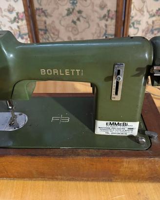 Macchina da cucire Borletti vintage, originale