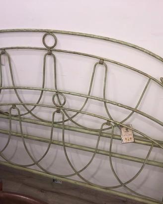 Letto matrimoniale in ferro battuto