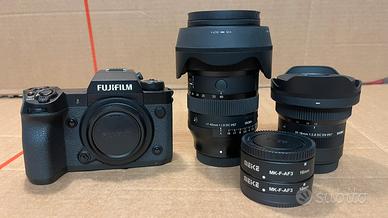 FUJI X-H2 con 13500 scatti